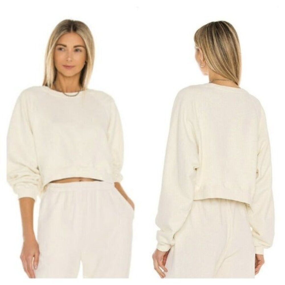 SIXTHREESEVEN The Raglan Crewneck - Butter